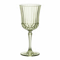 Calice da vino in vetro verde 300 ml 8.5 x 19 cm - stile classico